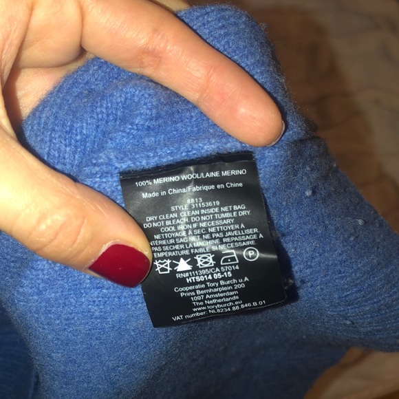 Tory Burch 100% Merino Wool Sweater - Picture 4 of 4